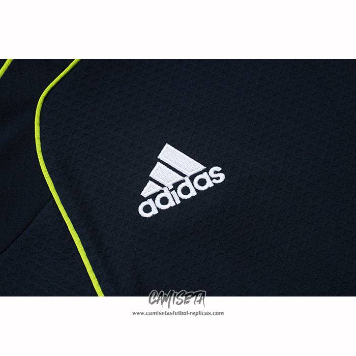 Chandal del Real Madrid 2025-2026 Manga Corta Azul - Pantalon Corto